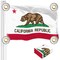 G128 2 Pack: California CA State Flag | 3x5 Ft | LiteWeave Pro Series Printed 150D Polyester, 4 Corner Brass Grommets | Vibrant Colors, Perfect For Balcony, More Durable Than 100D 75D Polyester